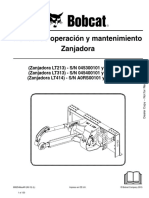 Manual de Usuario y Mantenimiento Zanjadora LT313