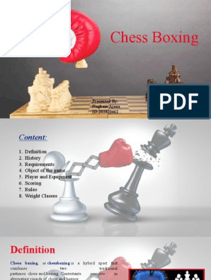 ChessBase India - 8th National Chess Boxing Championship