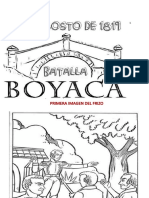 Impresion Batalla de Boyaca
