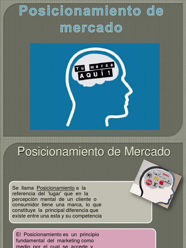 Estrategias de Posicionamiento de Mercado | PDF | Marketing | Producto ...