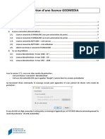 Covadis 17.1 - Activation