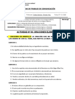 Ficha de Trabajo de Comunicación