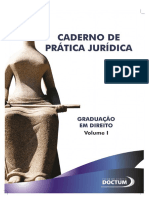 CADERNO DE PRÁTICA JURÍDICA - VOLUME I