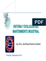 Historia y Evolucion Del Mantto