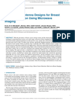 A Survey On Antenna Designs For Breast Cancer Detection Using Microwave Imaging