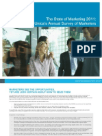 Unicas 2011 Annual Survey of Marketers