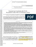 Persistent Type II Endoleak After Evar