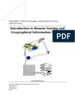 Introduction To Remote Sensing and Geographical Information Systems (Mårtensson, 2011)