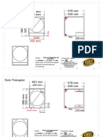 576 MM Duto Retangular 425 MM 461 MM