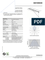 FM Log-Periodic Antenna 88-108 MHZ