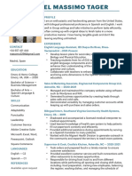 Management CV PDF