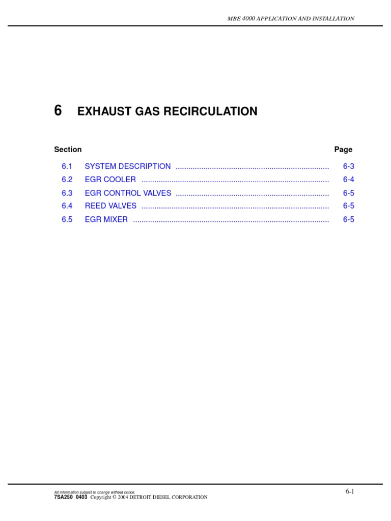 Exhaust Gas Recirculation PDF Valve Atmosphere