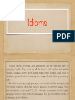 Idioms