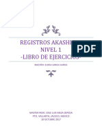 Libro de Ejercicios Akasicos Nivel 1