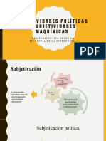 Subjetividades Políticas y Subjetividades Maquínicas