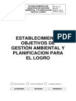 6 Proceso Establecimiento Objetivos Metas Programas Gestion Ambiental