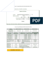 Deber Calculadora de Rendimiento