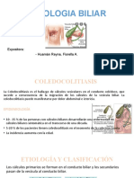 PATOLOGIA BILIAR- COLEDOCOLITIASIS