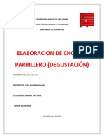 ELABORACION DE CHORIZO PARRILLERO-DEGUSTACION