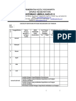 Checklist Kepatuhan Cuci Tangan FIX