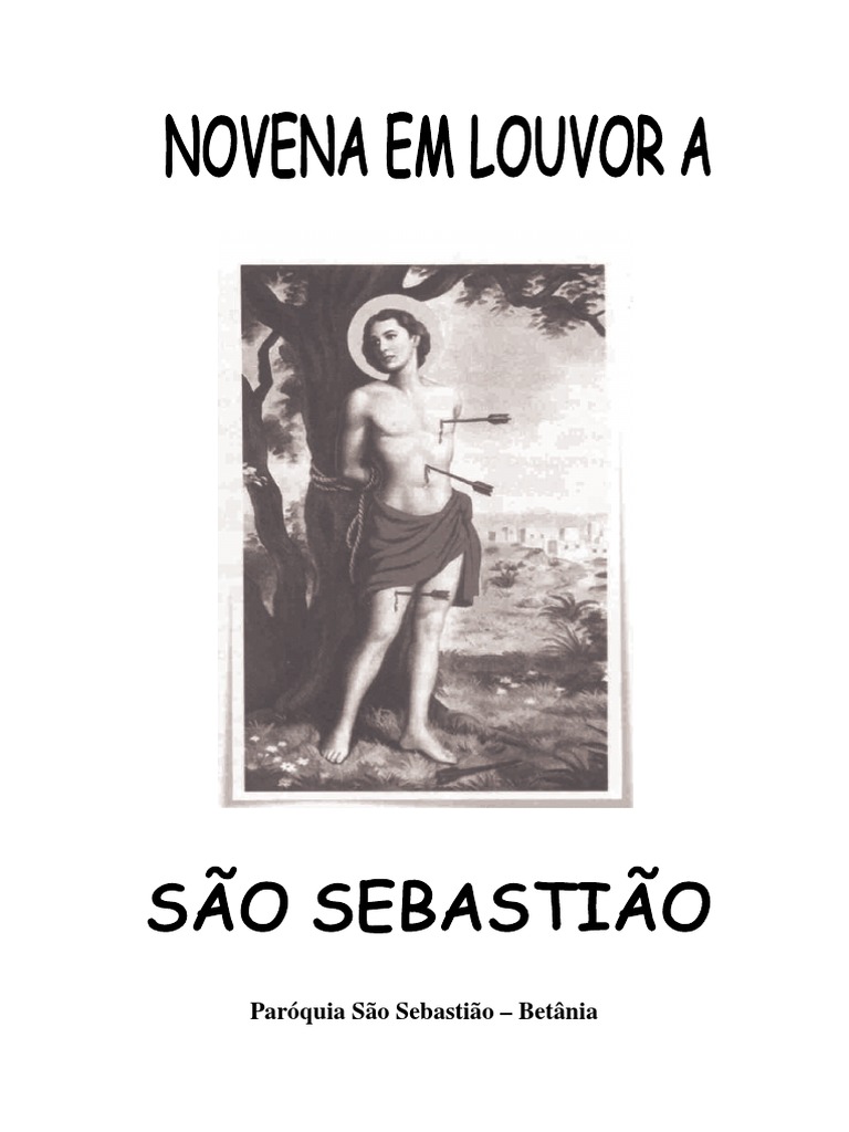 Novena de Sao Sebastiao PDF Oração Jesus