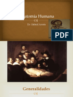1 Anatomía Humana - Generalidades de Anatomía Humana - Dr. Gabriel Acosta