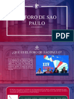 Tarea 3. - Foro de Sao Paulo - Contexto Mundial