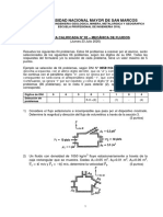 2da Practica Calificada - Mecanica de Fluidos