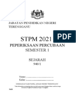 Trial Terengganu Sem1 Sejarah