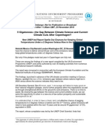 Emissions Gap Report November 2010 Final