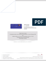 El Clientelismo Político Como Mecanismo de Intermediación. El Caso de Rionegro, 2000 - 2011 2016