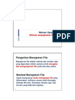 Pertemuan 14 - Sistem Manajemen File