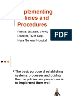 10-Implementing Policies and Procedures