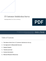 IT Customer Satisfaction Survey: Overview of Info-Tech's Service Offering