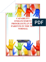 Capability Enhancement Program Plan For Parents in The New Normal