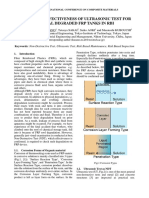 Inspection Effectiveness of Ultrasonic Test For Several Degraded FRP Tanks in Rbi