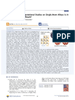 One Decade of Computational Studies On Single-Atom Alloys: Is in Silico Design Within Reach?