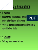 Cómo afectan las heladas a la fruticultura