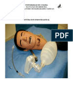 Protocolo de Intubación Endotraqueal