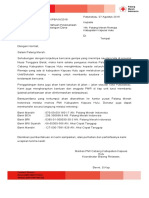 Contoh Surat Pemberitahuan Penggalangan Dana PDF Free