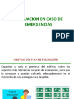 EVACUACION  EN CASO DE DESASTRES C TORRES