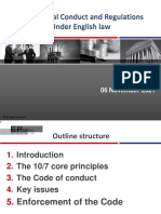  Code of Conduct English Law 