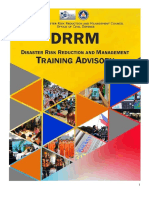 Training Advisory - Intro Course On DRRM - Batch 1 (NPC)