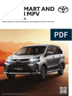 Your Smart and Stylish MPV: Toyota Avanza