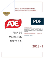 Plan de Marketing - Ajeper Nooooooo