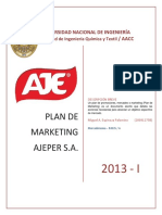 Plan de Marketing - Ajeper Nooooooo