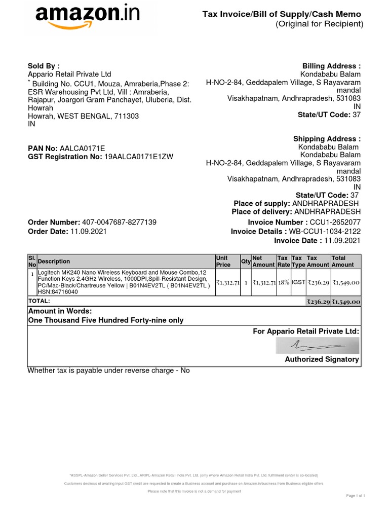 Invoice | PDF | Invoice | Value Added Tax