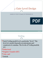 Verilog: Gate Level Design: Based On The Tutorial On The Book CD