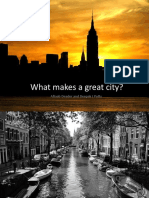 What Makes A Great City?: Aftaab Deader and Deepak J Potty
