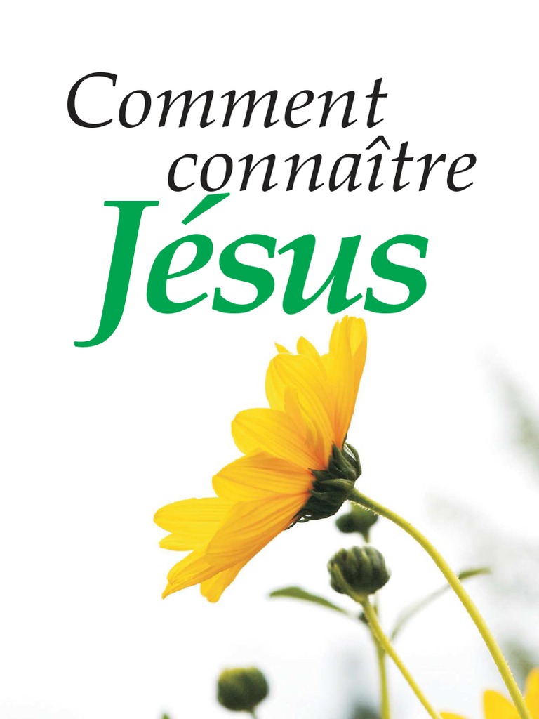 Connaître Jésus et le Suivre | PDF | Jésus | Dieu